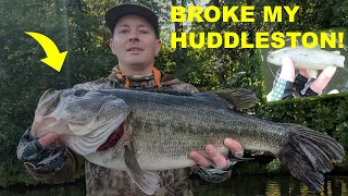 CHOMPED my HUDDLESTON SWIMBAIT in half [HEAVIEST BASS OF 2020] Was it Worth it?