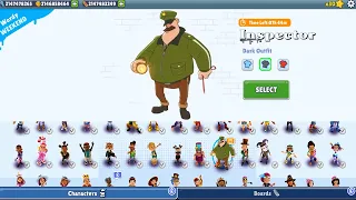 Subway Surfers - Police Guard Unlocked Update Mod - All Characters Unlocked and All Boards Gameplay