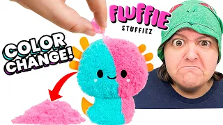 PEELING PLUSHIE? I Bought 5 VIRAL Plushies Fidget Toys Fluffie Stuffiez