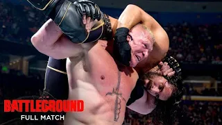 WWE FULL MATCH - Seth Rollins vs. Brock Lesnar - WWE Title Match: WWE Battleground 2015