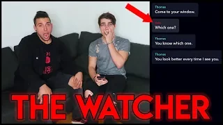 SCARIEST TEXT MESSAGES EVER..(pt.2) | "THE WATCHER" | Colby Brock