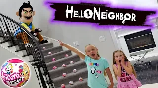 Hello Neighbor in Real Life Toy Scavenger Hunt! 5 Surprise Unicorn Squad Found!!!