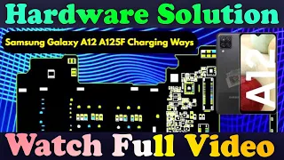 Samsung Galaxy A12 SM-A125F NOT Charging Repair USB DATA Jumper Ways Problem Fix #GSM_Free_Equipment