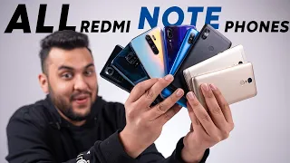 I Bought All *Redmi Note* Phones !