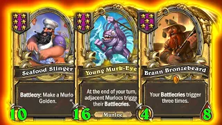 Triple Golden Murlocs But Brann Is NOT Banned! | Christian Hearthstone Battlegrounds