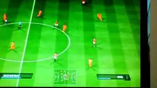 Barca vs Roma Fifa 11 Second half Half