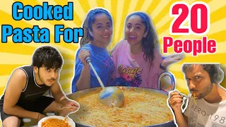 COOKED PASTA FOR TEAM HERO *Best Reactions* 😍 | Chinki Minki