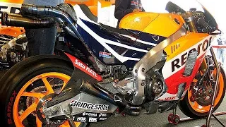 HONDA RC213V Exhaust Sound!!!! - 2016 -