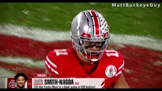 Ohio State vs. Utah 2022 Rose Bowl - Paul Keels Highlights