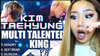HE SPEAKS FRENCH?! 😍 BTS ‘KIM TAEHYUNG (BTS V) MULTI-TALENTED KING’  PART 2 👑💜 | REACTION/REVIEW