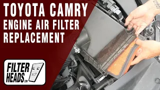 How to Replace Engine Air Filter 2021 Toyota Camry 2.5L L4 | AF31400