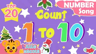 Count To 10 + Months Of The Year + more Little Mascots Nursery Rhymes & Kids Songs