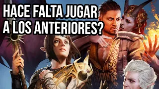 HACE FALTA JUGAR al Baldurs Gate 1 y 2 antes del Baldur's Gate 3? 17 mil finales distintos!!!!