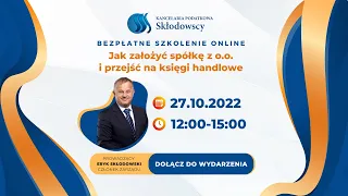 Jak założyć spółkę z o.o. i przejść na księgi handlowe