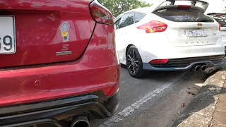 Focus 1.5 ecoboost exhaust compilation