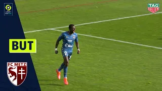But Mamadou Lamine GUEYE (15' - FC METZ) NÎMES OLYMPIQUE - FC METZ (0-1) 20/21
