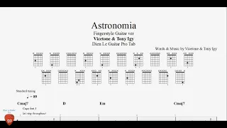 Vicetone & Tony Igy - Astronomia - Guitar Pro Tab