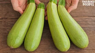 Spanish friend taught me how to cook zucchini so delicious! Very tasty! ASMR