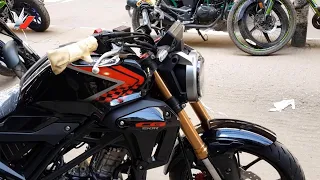 New Honda Exmotion [ CB150R ] Black Motor Bike - Full Line Streetster @HD-2021