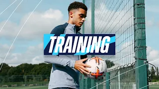 BRENNAN JOHNSON'S FIRST TRAINING SESSION AT TOTTENHAM HOTSPUR