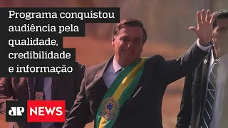 Bolsonaro é o convidado especial de um ano do Direto ao Ponto