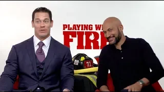 John Cena, Keegan Michael Key, Crying, Power of Hope, Make A Wish, Heroism, Playing With Fire