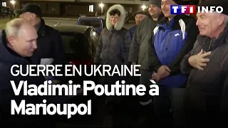 "Il marque son territoire" : pourquoi Vladimir Poutine s'affiche en visite à Marioupol