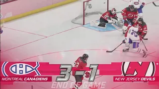 NHL 24 | Montreal Canadiens vs New Jersey Devils - Gameplay PS5