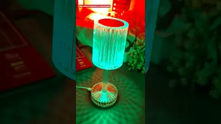 Crystal Table Lamp Unboxing 🔥Crystal Diamond lamp review | Decoration lamp review | #shorts #lamp