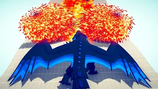 GIANT DRAGON vs 5x EVERY GOD - Totally Accurate Battle Simulator TABS