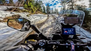 LET'S RIDE | EPISODE 10 | SNOW ELEVATION RECON | 2024 KTM 790 ADVENTURE | POV 4K RAW AUDIO