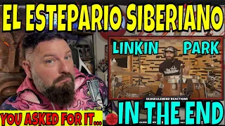 Drummer Reacts to El Estepario Siberiano - Linkin Park - In The End - DRUM COVER