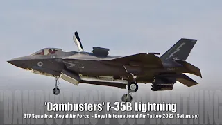 'Dambusters' F-35B Lightning-617 Squadron, RAF-Royal International Air Tattoo (RIAT) 2022 (Saturday)