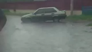 Потоп у селі Доброводи (25.05.2016)