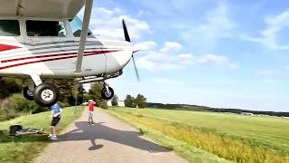 Pilot Lands Too Low