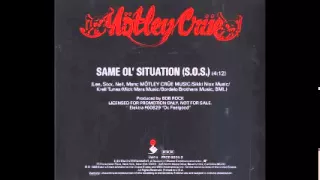 Same Ol' Situation (S.O.S.), by Motley Crue (Bass Track)