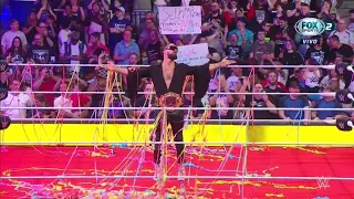 Entrada Seth Rollins Campeón Mundial Pesado de WWE - WWE Raw 29/05/2023 (En Español)