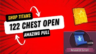 SHOP TITANS: AMAZING CHEST OPENING!!!(122 CHESTS)