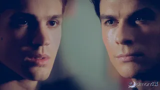 Damon & Jeremy || Little Gilbert {TVD}