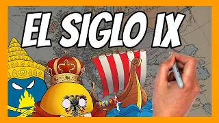 ✅ Resumen del SIGLO IX en 10 minutos | Vikingos, el Imperio Jemer, Wagadu y los reinos de Europa