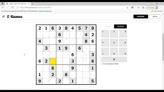 Hard Sudoku New York Times June 23