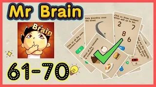 Mr Brain Level 61 62 63 64 65 66 67 68 69 70 Walkthrough Solution