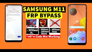 SAMSUNG M11 FRP UNLOCK BYPASS | WITHOUT PC | latest Security | ANDROID 12 | ANDROID 13