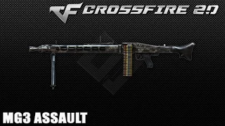 Crossfire NA 2.0: MG3-camo full ammo in hmx game play 255/1020