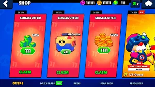 0 TROPHY Account in 11.11 SINGLES OFFER + Box Opening - Brawl Stars