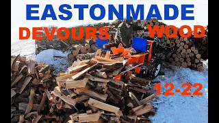 Eastonmade 12-22 DEVOURS logs as fast as I can feed it! - #573
