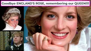 Elton John, Candle in the Wind, Goodbye England's ROSE with Lyrics, 1997