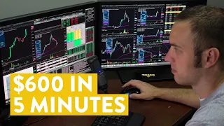 [LIVE] Day Trading | $600 in Under 5 Minutes? Yes Please!