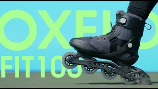 AFFORDABLE ENTRY LEVEL INLINE SKATES  - OXELO FIT 100 REVIEW