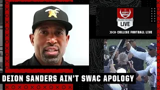 Eddie Robinson Jr. issues apology to Deion Sanders | College Football Live